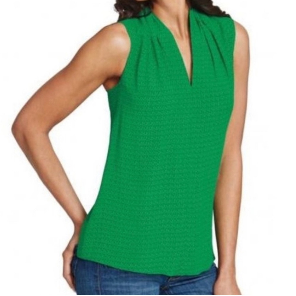 Cabi green sleeveless top style 124 1